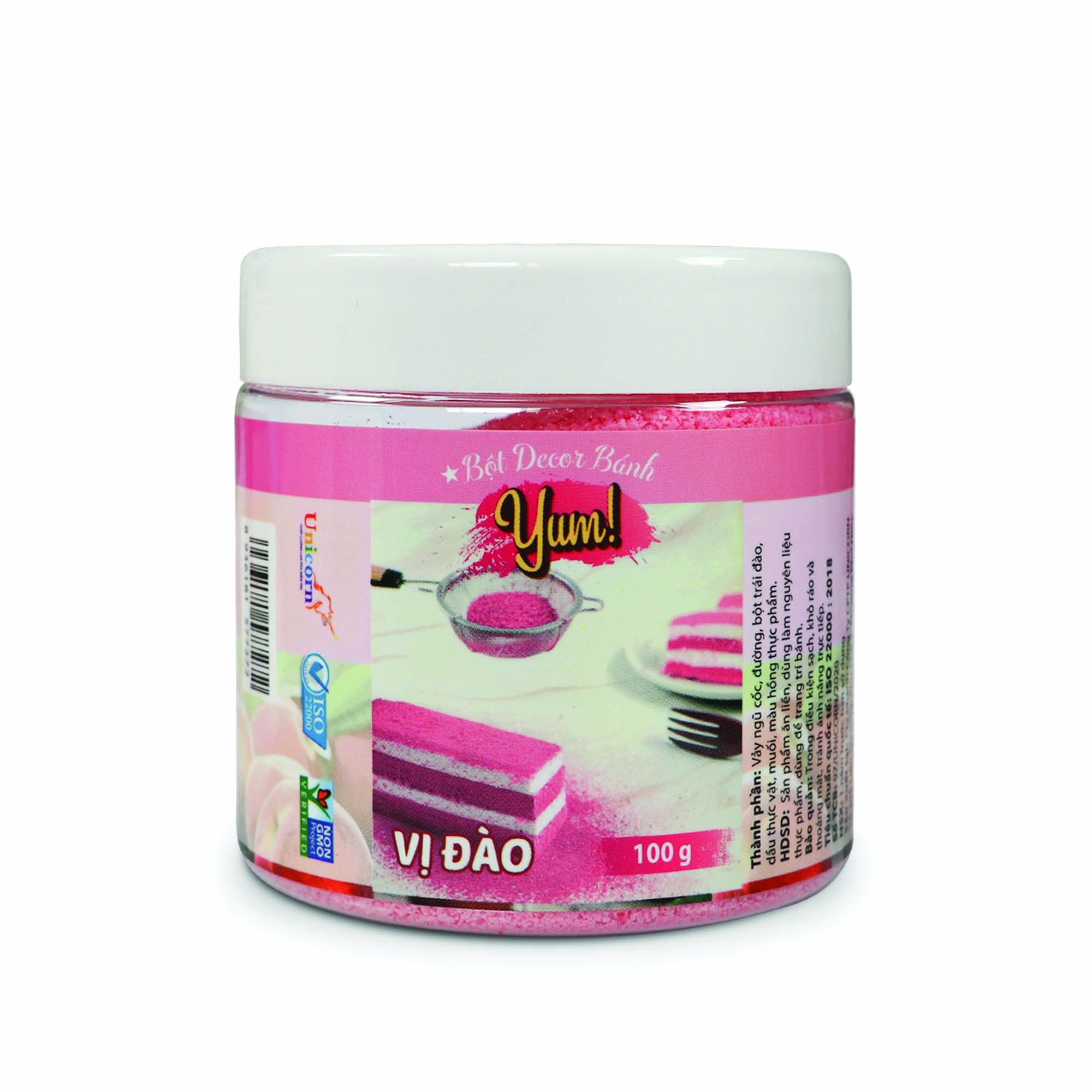 Bột Decor Bánh Vị Đào 100g