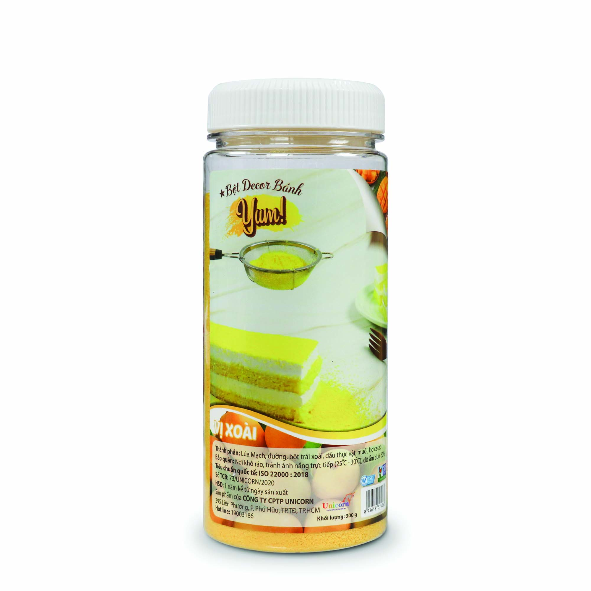 Bột Decor Bánh Vị Xoài 300g