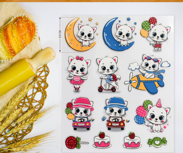 Khuôn In Hình Con Mèo