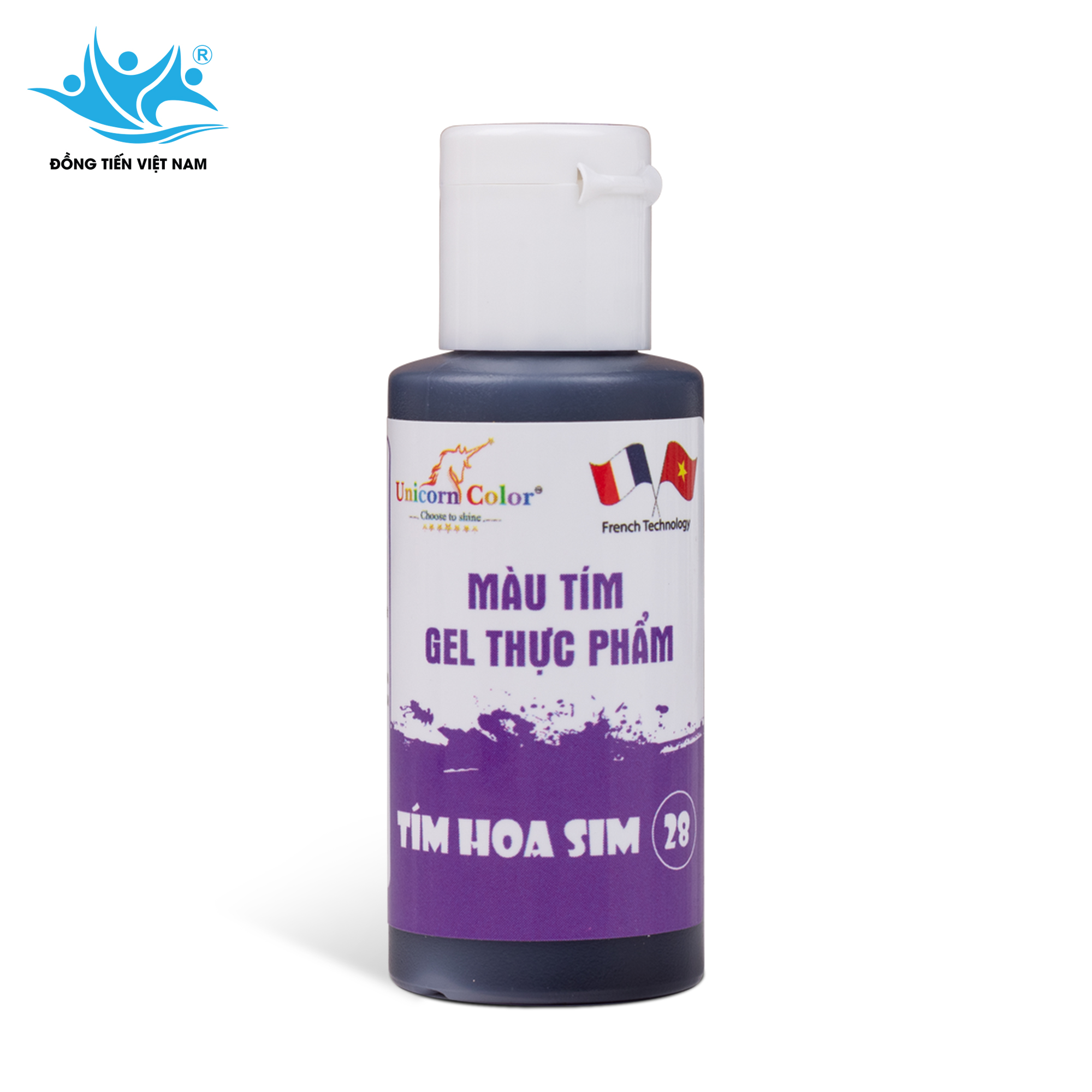 Màu Gel 28g-Tím Hoa Sim