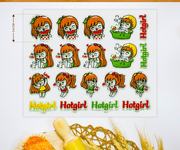 Khuôn In Hình Hot Girl