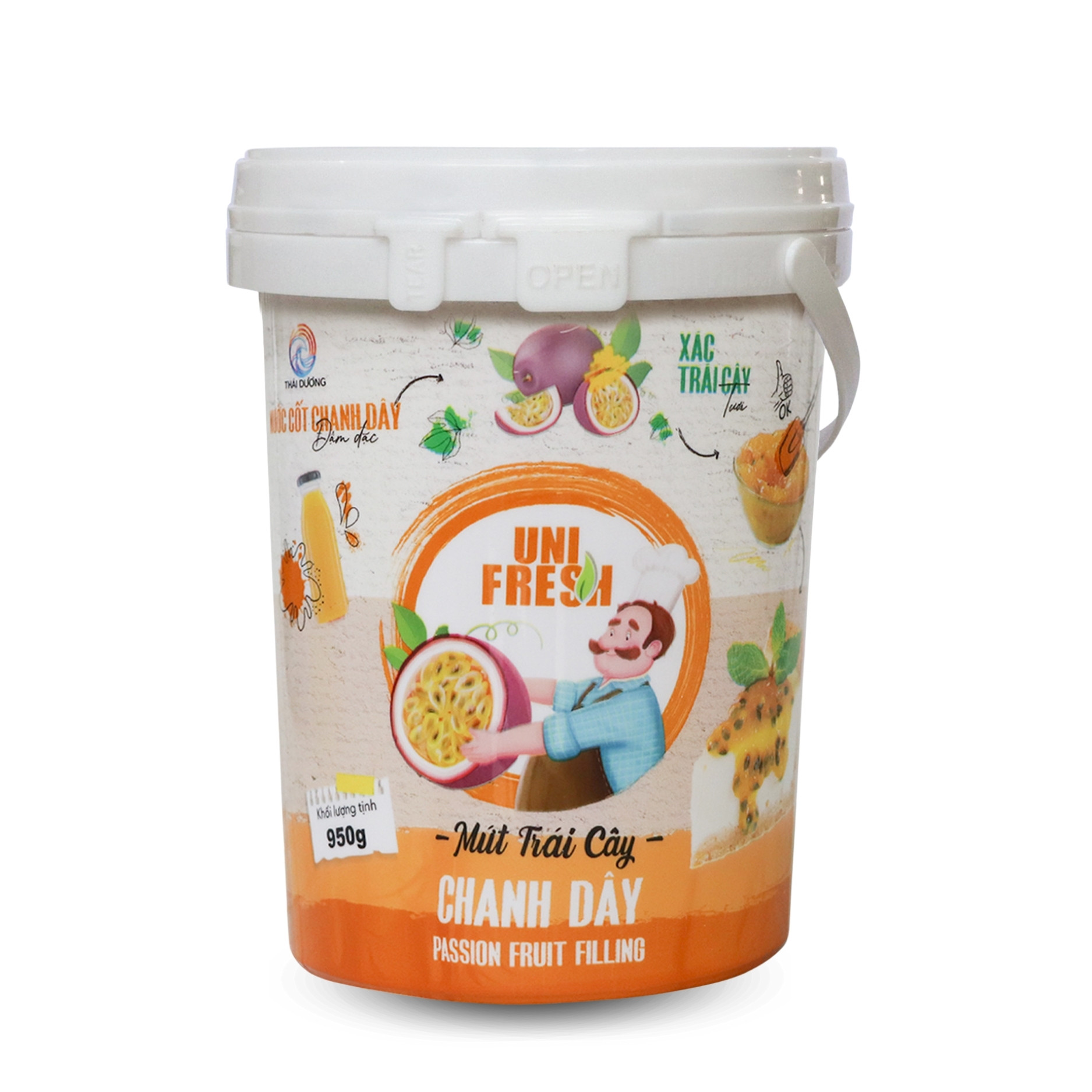 Mứt Trái Cây Unifresh Chanh Dây 950g