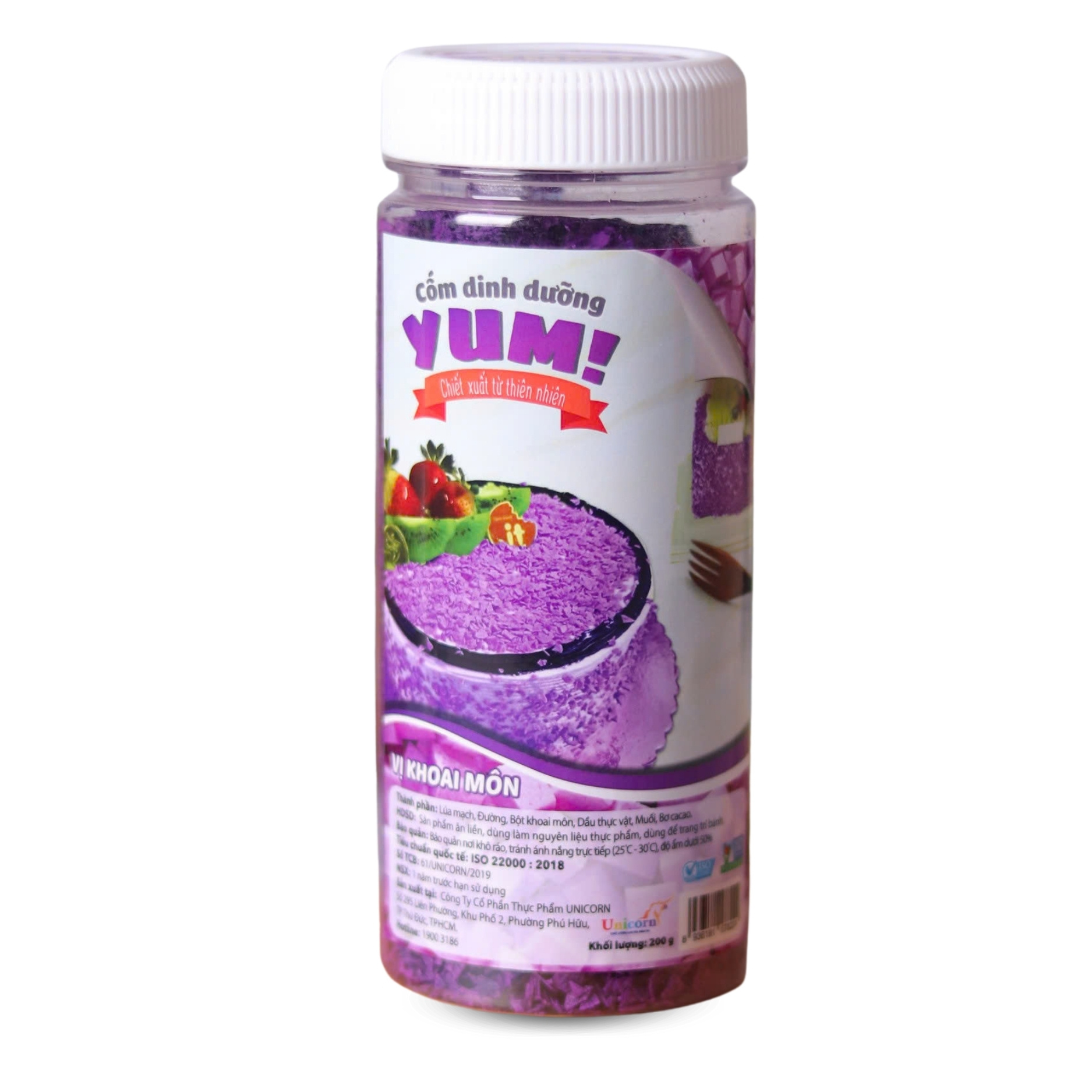 Cốm Dinh Dưỡng Yum! 200g Vị Khoai Môn