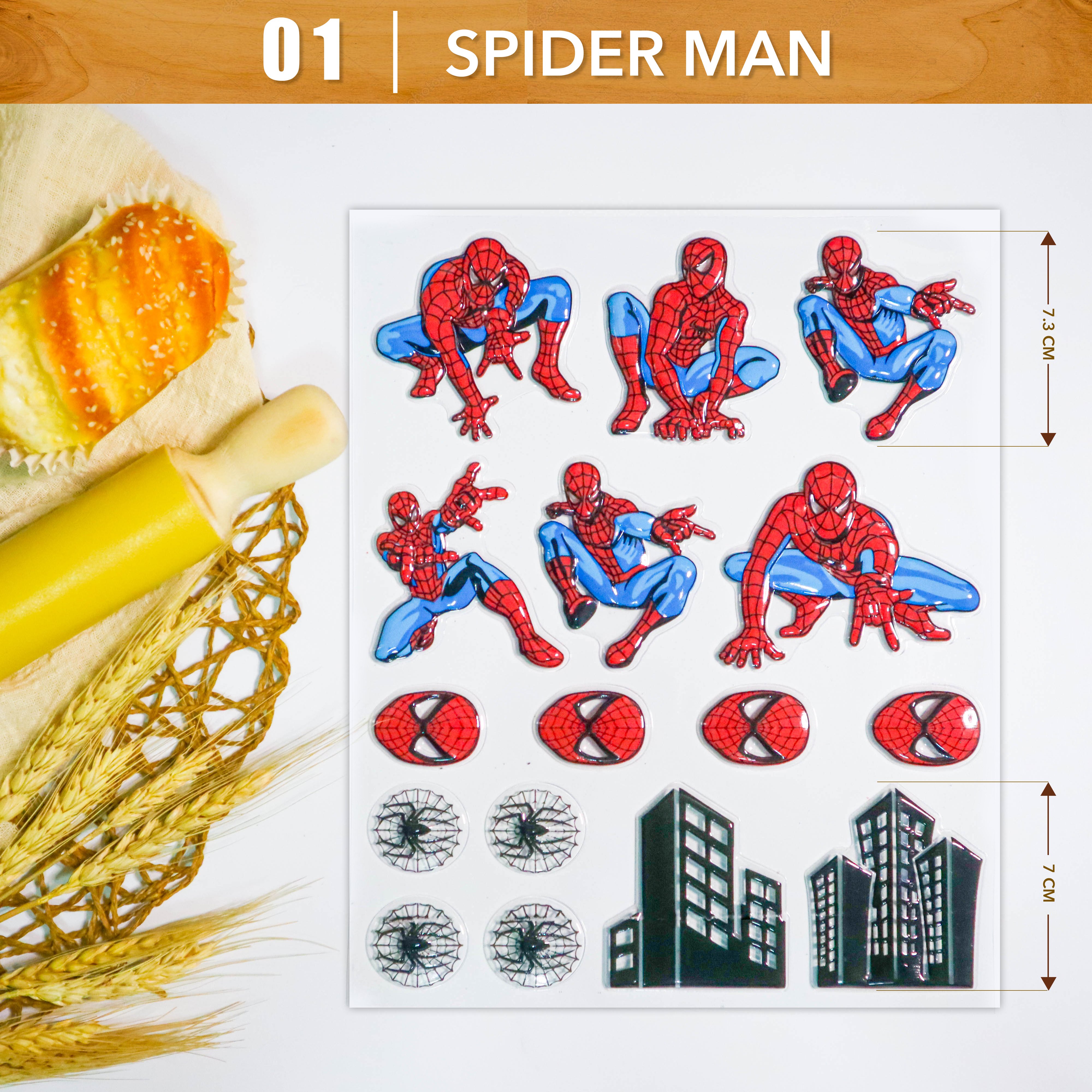 Khuôn In Hình Socola-Spider Man 1