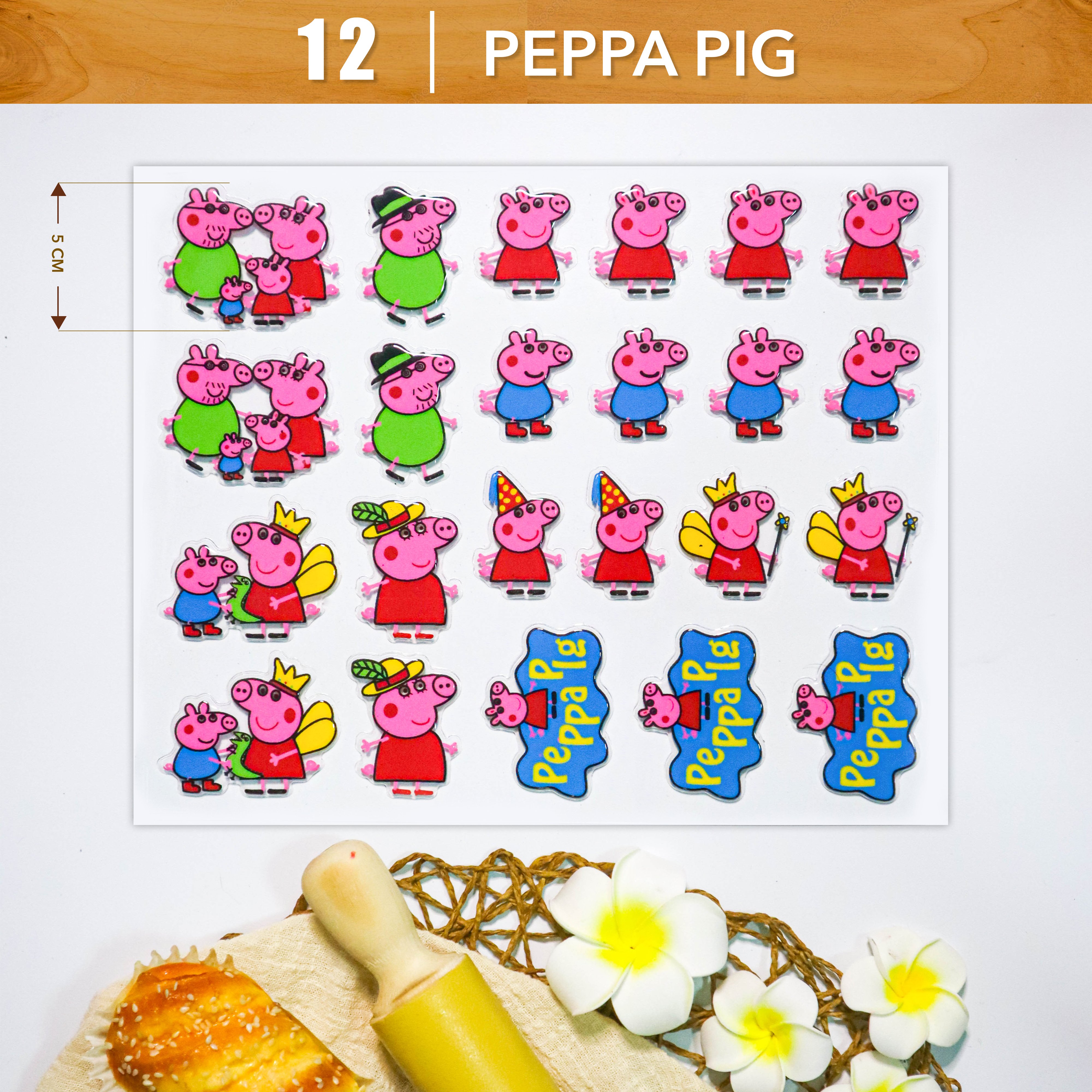 Khuôn In Hình Socola-Peppa Pig