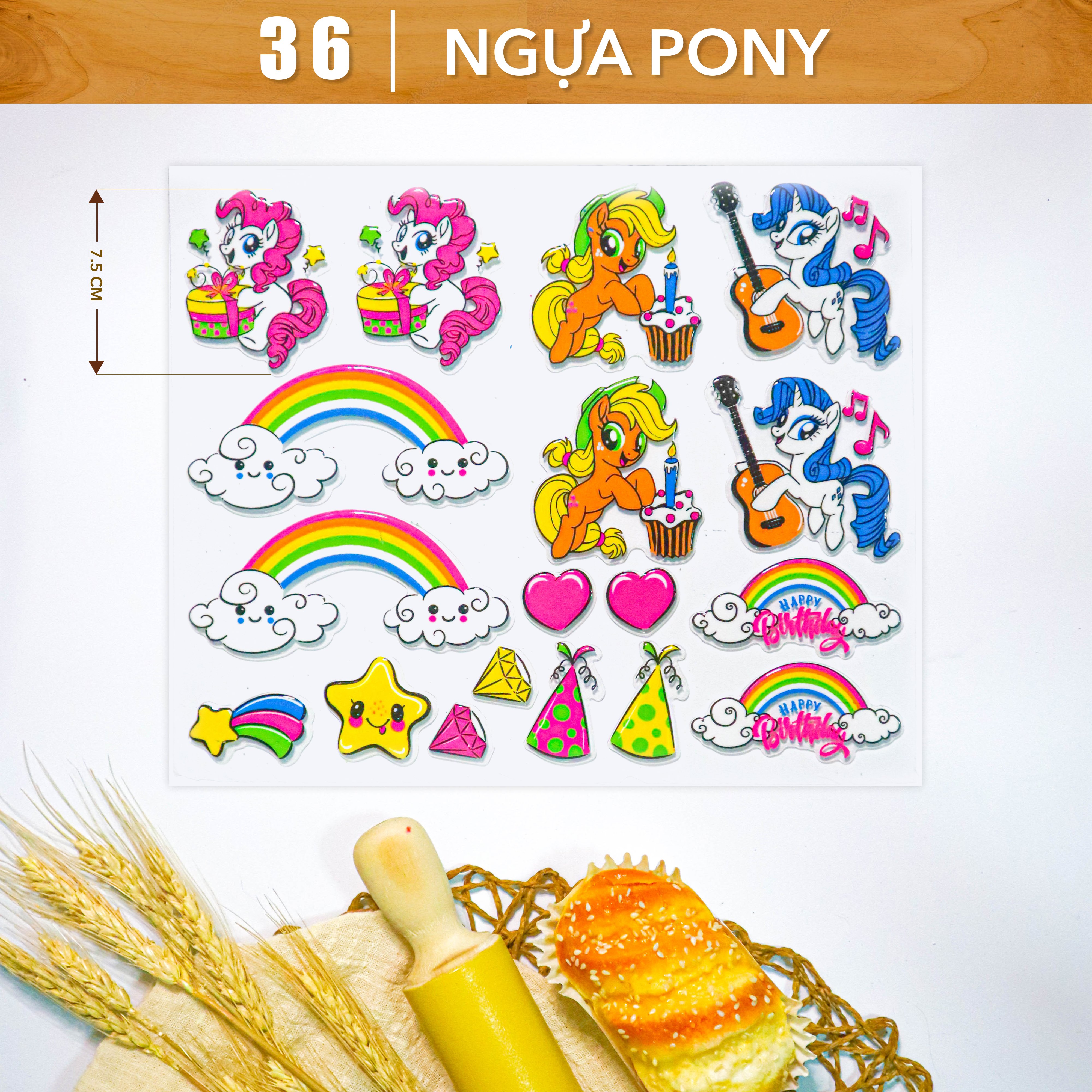 Khuôn In Hình Socola-Ngựa Pony