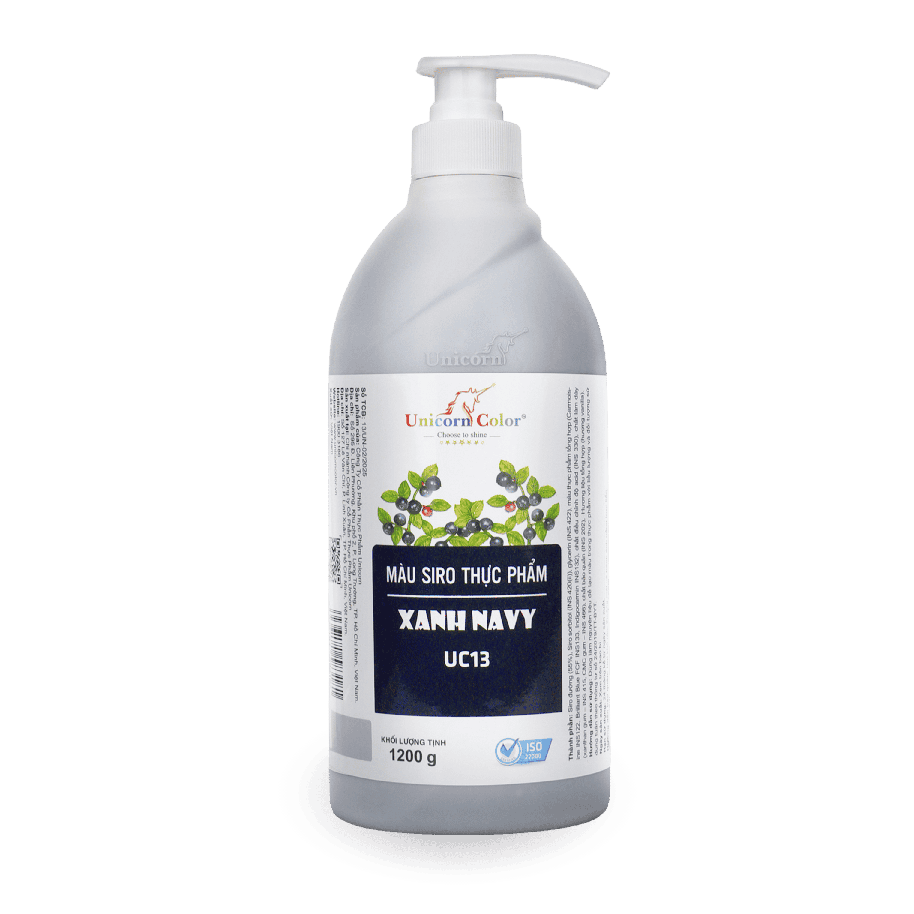 Màu Siro Unicorn Xanh Navy 200g