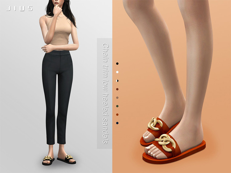 The Sims 4: Best Sandals & Flip-Flops Cc (All Free) – Fandomspot
