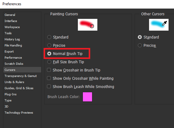 Solved: Photoshop Brush Outline Disappeared - Adobe Support Community -  10114753