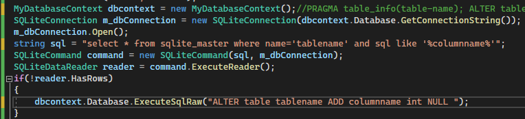 How Can I Add Column To An Existed Sqlite Database? - Microsoft Q&A