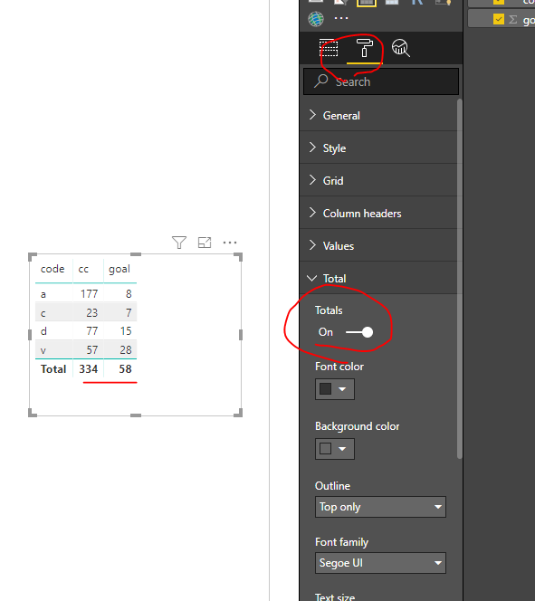 Solved: Adding A Total Row To Table With Calculated Column... - Microsoft  Power Bi Community