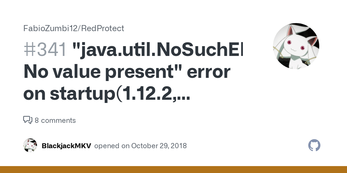 Java.Util.Nosuchelementexception: No Value Present
