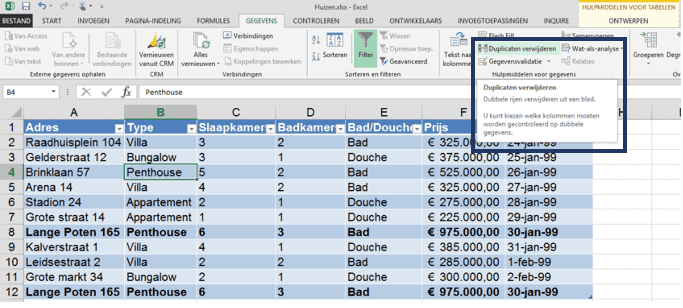 Excel Tip: Tabellen Vergelijken En Ontdubbelen | Avk