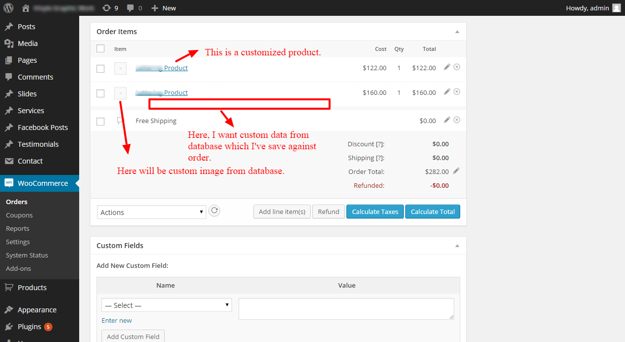 Php - Woocommerce Admin Order Details - Show Custom Data On Order Details  Page - Stack Overflow