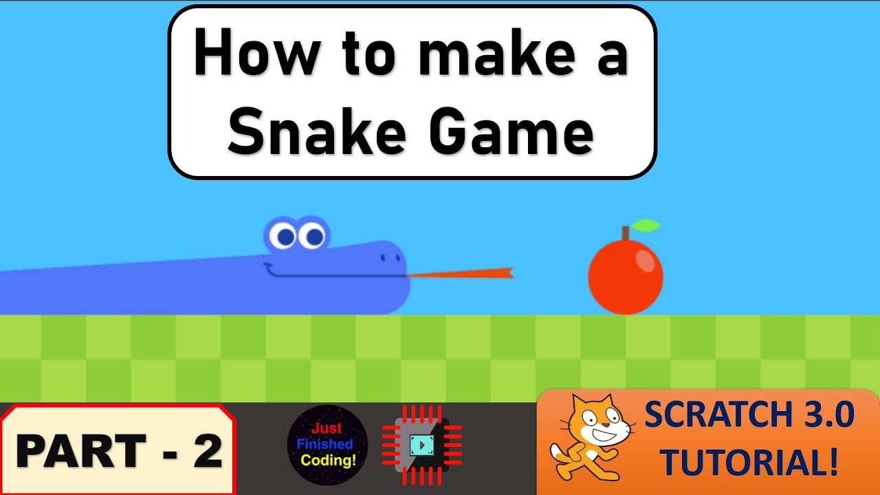 How To Make A Snake Game In Scratch 3.0! - Part 1 | Easy, Simple, Beginner Scratch  Tutorial - Youtube