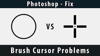 Photoshop] - Brush Cursor Problems [Fix] - Youtube