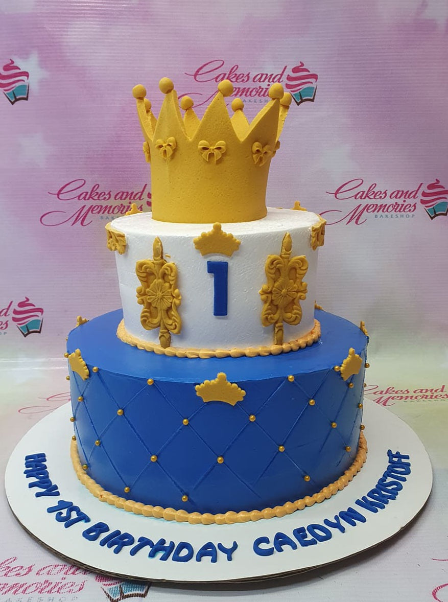 Crown Cake - 2227 – Cakes And Memories Bakeshop