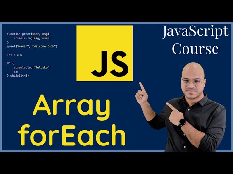 Array forEach Method in JavaScript